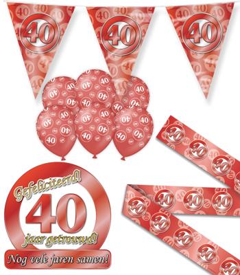 Feestpakket 40 jaar getrouwd