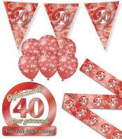 Feestpakket 40 jaar getrouwd