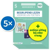Begrijpend lezen voor de LVS-toetsen - Groep 5 - Werkboek 2 + Online video-uitleg (set van 5) (Paper
