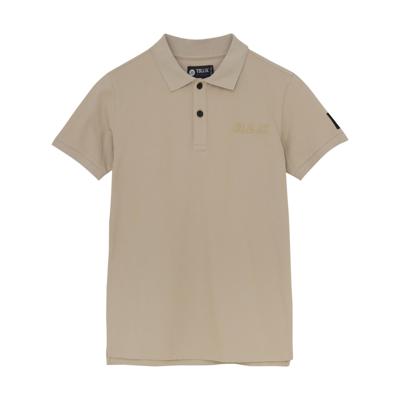 Rellix Zomer polo shirt S/S jongens - zand - pique