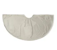 BOOMKLEED FLUWEEL D120CM TAUPE