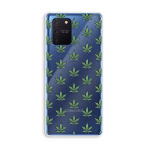 Weed: Samsung Galaxy Note 10 Lite Transparant Hoesje