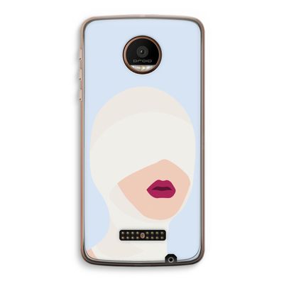 Incognito: Motorola Moto Z Force Transparant Hoesje
