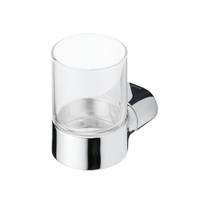 Glashouder Geesa Wynk | Met glas | Chroom
