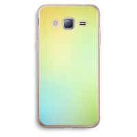 Minty mist pastel: Samsung Galaxy J3 (2016) Transparant Hoesje