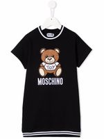 Moschino Kids robe à imprimé Teddy Bear - Noir - thumbnail