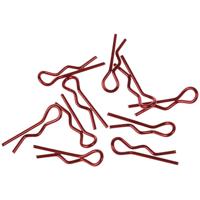 XCeed 1:10 Bodyklemmen Rood (metallic) 1 stuk(s)