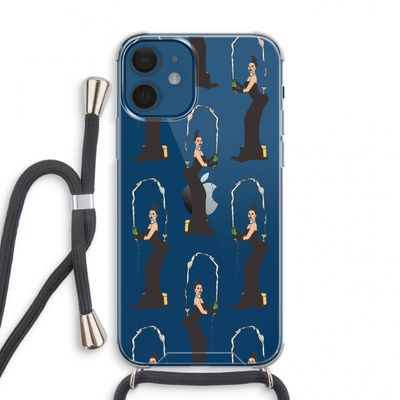Pop Some Kim: iPhone 12 mini Transparant Hoesje met koord