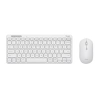 Trust Lyra toetsenbord Inclusief muis RF-draadloos + Bluetooth QWERTY Amerikaans Engels Wit - thumbnail