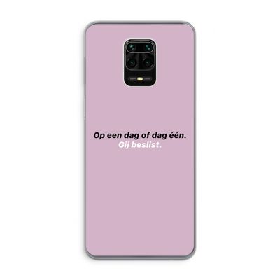 gij beslist: Xiaomi Redmi Note 9 Pro Transparant Hoesje
