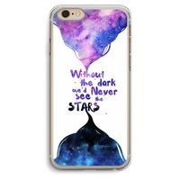 Stars quote: iPhone 6 Plus / 6S Plus Transparant Hoesje