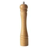 5Five Pepermolen/zoutmolen van hout - beige - 30 cm - Pepermaler/zoutmaler