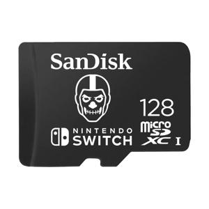 SanDisk microSDXC Extr 128GB (U3/UHS-I/CL.10/R100/W60) Fortnite, Skull Trooper microSDXC-kaart 128 GB UHS-I