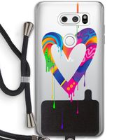 Melts My Heart: LG V30 Transparant Hoesje met koord