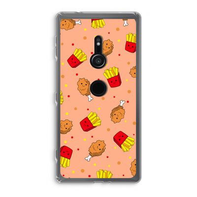 Chicken 'n Fries: Sony Xperia XZ2 Transparant Hoesje