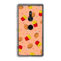 Chicken 'n Fries: Sony Xperia XZ2 Transparant Hoesje
