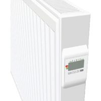 Vasco E panel h rb elektrische paneelradiator 60x100cm 1500watt Staal Traffic White 34010a060el1000