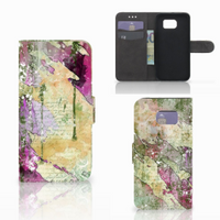 Hoesje Samsung Galaxy S6 Edge Letter Painting - thumbnail