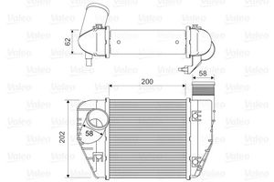 Intercooler, inlaatluchtkoeler 818326