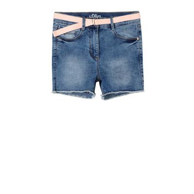 s.Oliver jeans short blauw s.Oliver jeans short blauw