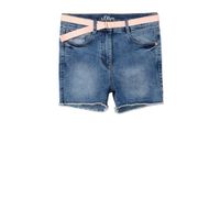 s.Oliver jeans short blauw - thumbnail