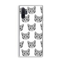 Kitten: Samsung Galaxy Note 10 Plus Transparant Hoesje Kitten: Samsung Galaxy Note 10 Plus Transparant Hoesje
