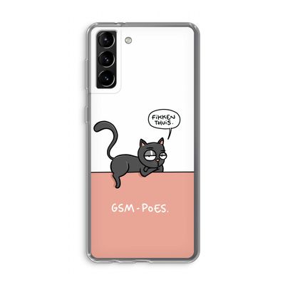 GSM poes: Samsung Galaxy S21 Plus Transparant Hoesje