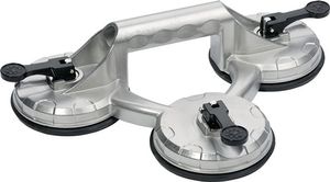 Promat Zuignaphandvat | PROMAT | | draagvermogen 120 kg hoofd-d. 118 mm | 3 koppen aluminium - 4000817219 4000817219