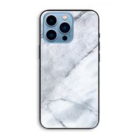Witte marmer: iPhone 13 Pro Max Biologisch afbreekbaar hoesje