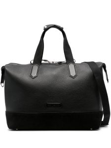 TOM FORD sac fourre-tout grainé à patch logo - Noir