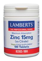 Zink citraat 15mg 180 Tabletten