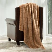 Cozy Bliss Luxury Milky Pluche Plaid - Lichtbruin - 150x200 cm - thumbnail