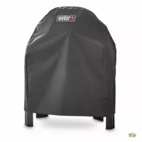 Weber Premium Barbecuehoes Pulse 1000 met Stand Zwart BBQ Hoes Beschermhoes