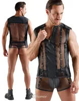 * SVENJOYMENT Shirt Met Rits En Ringen, SJ2162059 - thumbnail