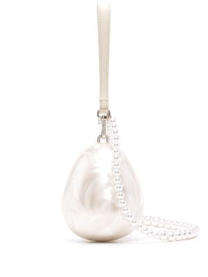 Simone Rocha mini sac Egg - Blanc