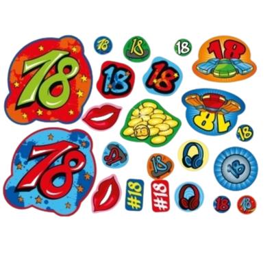 Confetti 18 jaar 300 gram