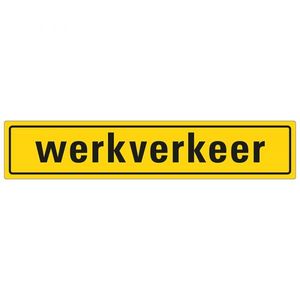 Magneetbord Werkverkeer - 80x400 mm.
