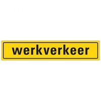 Magneetbord Werkverkeer - 80x400 mm.