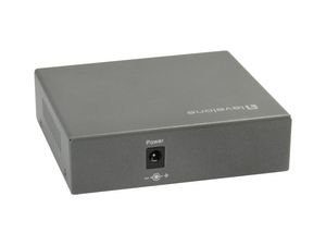 LevelOne GEP-0523 netwerk-switch Gigabit Ethernet (10/100/1000) Zwart Power over Ethernet (PoE)