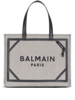 Balmain sac fourre-tout B-Army médium en toile - Noir