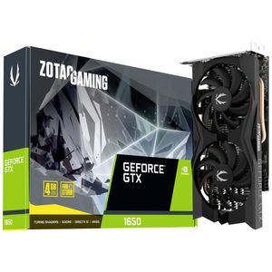 Zotac Videokaart Nvidia GeForce GTX1650 GAMING 4 GB GDDR6-SDRAM PCIe x16 DisplayPort, HDMI NVIDIA G-Sync