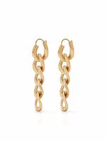 Maison Margiela boucles d'oreilles pendantes en maille gourmette