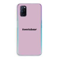 kwetsbaar: Oppo A72 Transparant Hoesje