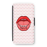 Yolo Denise: iPhone 12 Flip Hoesje