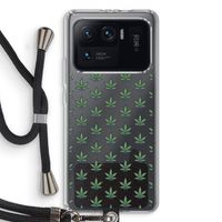 Weed: Xiaomi Mi 11 Ultra Transparant Hoesje met koord