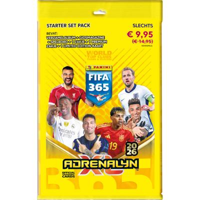 Panini Adrenalyn XL FIFA 365 25/26 starter pack