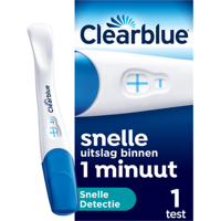 Clearblue zwangerschapstest met snelle detectie, 1 test bij Jumbo