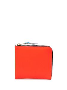 Comme Des Garçons Wallet porte-monnaie à fermeture zippée - Orange