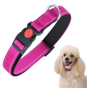 Hondenhalsband met kliksluiting Roze S