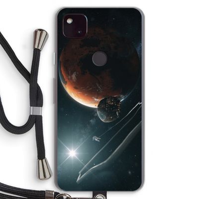 Mars Renaissance: Pixel 4a 5G Transparant Hoesje met koord